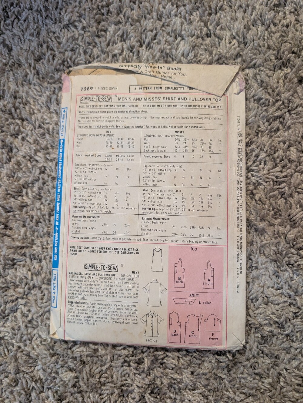 Vintage Simplicity Pattern - Picture 3 of 3